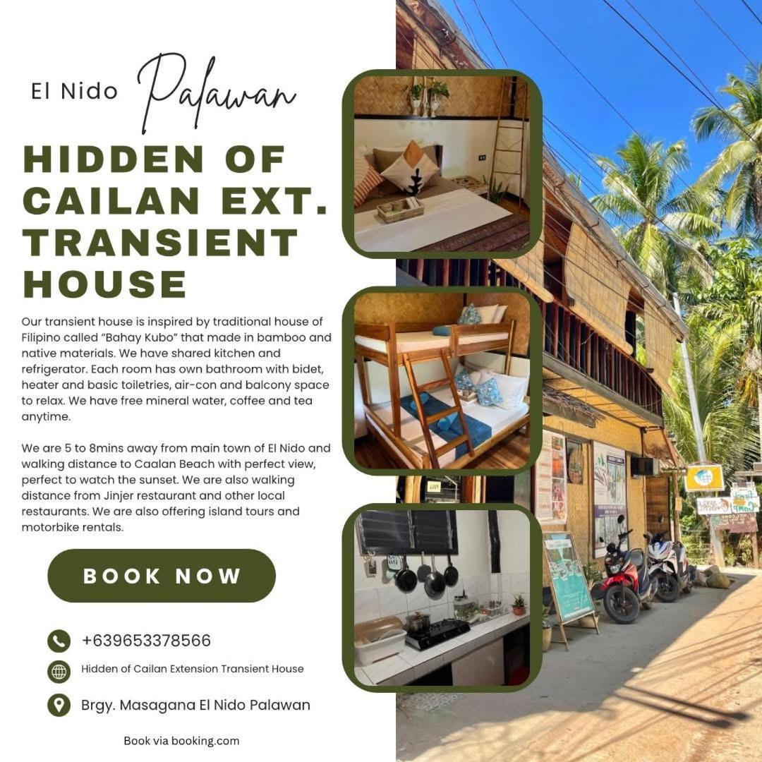 Hidden Of Cailan Extension Transient House El Nido Buitenkant foto
